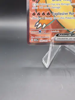 Pokemon Charizard ex 183/165 Full Art Ultra Rare Holo Scarlet & Violet 151 Card - Image 5