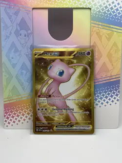 Pokemon Mew EX 205/165 Full Art Rare Holo 180 HP Psychic English TCG Card - Image 1