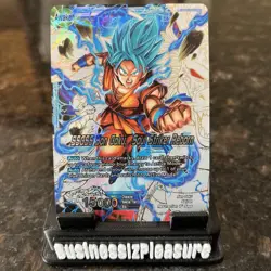 SSGSS Son Goku Soul Striker Reborn P-211 Foil Dragon Ball Super Card Game | NM - Image 1