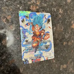 SSGSS Son Goku Soul Striker Reborn P-211 Foil Dragon Ball Super Card Game | NM - Image 3