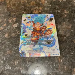 SSGSS Son Goku Soul Striker Reborn P-211 Foil Dragon Ball Super Card Game | NM - Image 4