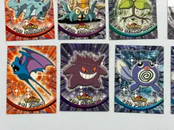 LOT OF 13 POKEMON CARDS TOPPS BLUE LABEL GENGAR 94 WEEZING 110 MEOWTH 52 MP-DMG - Image 2