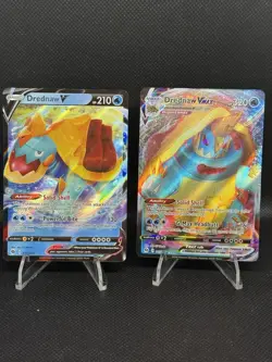 Pokemon TCG Holo 2 Card Lot - Drednaw V 014/073 Drednaw VMAX 015/073 2020 - Image 1