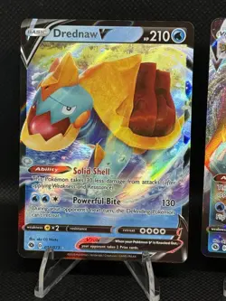 Pokemon TCG Holo 2 Card Lot - Drednaw V 014/073 Drednaw VMAX 015/073 2020 - Image 2