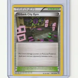 Pokemon Trainer Card Plasma Storm Virbank City Gym Uncommon Regular 126/135 LP - Image 1