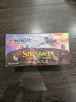 STRIXHAVEN: SCHOOL OF MAGES Set Booster Box . MtG sealed 30 pack Magic WotC - Image 1