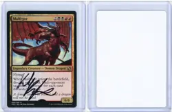 Malfegor Iconic Masters Rare Signed Artist Proof MTG - Image 3