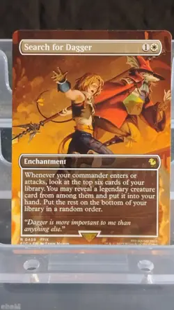 Search for Dagger (Borderless) Commander: Final Fantasy Regular - Image 1