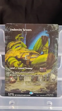 Undercity Sewers Borderless Teenage Mutant Ninja Turtles Source Material Regular - Image 1