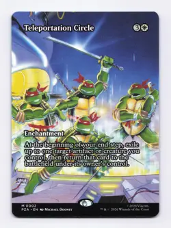Teleportation Circle (Borderless) 002 (M) MTG Teenage Mutant Ninja Turtles (PZA) - Image 1