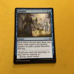 MTG Windfall Normal NM Commander: The Lost Caverns of Ixalan Magic 180 - Image 1