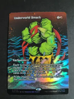 Underworld Breach (Borderless Foil) Mythic MTG Ninja Turtles - Image 1