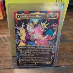 MTG Kefka, Court Mage (Borderless) English Final Fantasy FIN NM M0322 - Image 1
