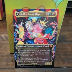 MTG Kefka, Court Mage (Borderless) English Final Fantasy FIN NM M0322 - Image 3