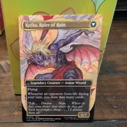 MTG Kefka, Court Mage (Borderless) English Final Fantasy FIN NM M0322 - Image 4