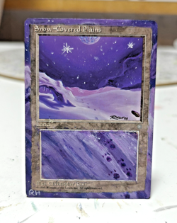 Snow-Covered Plains MTG Alter Art Magic The Gathering - Image 1