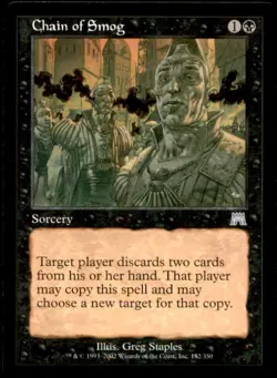 Chain of Smog Onslaught Light Play MTG Magic the Gathering - Image 1