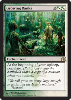 MTG Growing Ranks - Foil, Light Play, English Return to Ravnica - Image 1