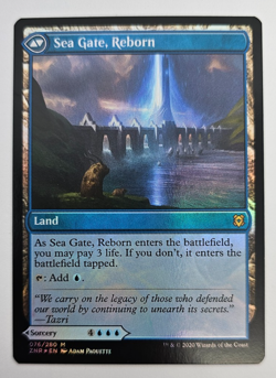 Sea Gate Restoration // Sea Gate, Reborn - FOIL - Zendikar Rising - NM - MTG - Image 2