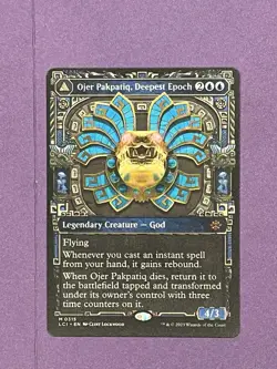 Ojer Pakpatiq, Deepest Epoch - SHOWCASE Regular Mythic - LCI 0315 Near Mint MTG - Image 1