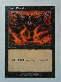 Dark Ritual *Common* Magic MtG x1 Battle Royale - Image 1