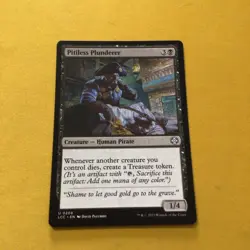 Pitiless Plunderer - 208 - NM - Commander: The Lost Caverns of Ixalan - MTG - Image 1