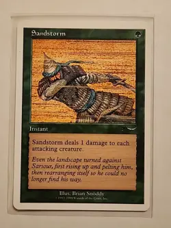 Sandstorm - Battle Royale - LP - MTG Magic - Common - Green Instant - Image 1