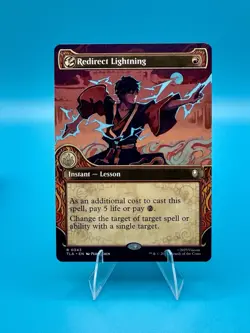 MTG WOTC 2025 Redirect Lightning 0343 Borderless Avatar The Last Airbender NM - Image 1