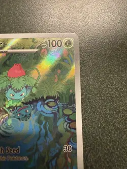 Pokemon Ivysaur 167/165 Scarlet & Violet 151 Holo Illustration Rare 2023 - Image 3