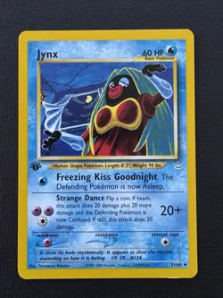 Pokemon Jynx 31/64 Base Set Basic Regular Uncommon - Image 1