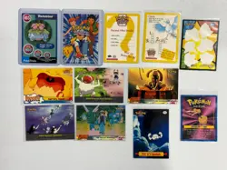 LOT OF 12 POKEMON CARDS TOPPS TV MOVIE MEWTWO VENUSAUR ASH MP-HP - Image 1