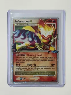 2007 POKEMON DIAMOND & PEARL TORTERRA INFERNAPE EMPOLEON LV X ULTRA RARE HOLO - Image 5