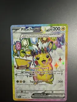 Pokemon TCG Pikachu ex 219/191! NM Condition! See Description! - Image 1