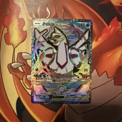 PALKIA EX DELUXE HOLO FULL ART POKEMON TCG POCKET SIR IR AR ALT NM - Image 2