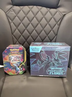 Pokemon Mega Evolution Phantasmal Flames Elite Trainer Box ETB + MEGA CHARIZARD - Image 1