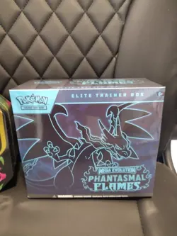 Pokemon Mega Evolution Phantasmal Flames Elite Trainer Box ETB + MEGA CHARIZARD - Image 2