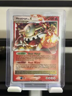 2008 Pokemon Stormfront Heatran X Holo Rare 97/100 Great Condition 🔥 - Image 1
