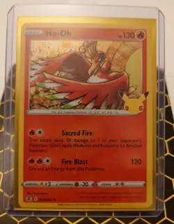 Pokemon TCG Ho-Oh Celebrations 001/025 Holo Holo Rare - Image 2