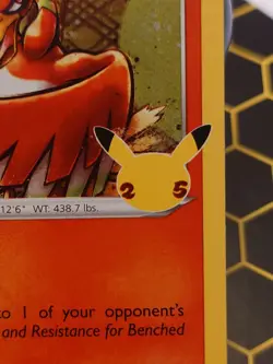 Pokemon TCG Ho-Oh Celebrations 001/025 Holo Holo Rare - Image 5