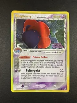 Pokemon Vileplume Delta Species 17/110 Holon Phantoms Reverse Holo stamped LP-NM - Image 4