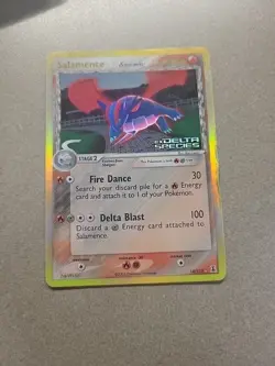 2005 Pokemon EX Delta Species Salamence Holo #14/113 - Image 1