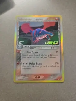 2005 Pokemon EX Delta Species Salamence Holo #14/113 - Image 2