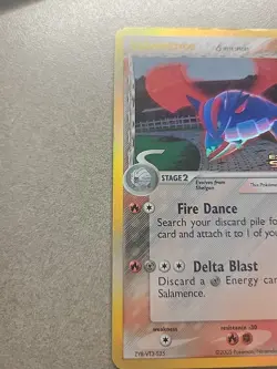 2005 Pokemon EX Delta Species Salamence Holo #14/113 - Image 5
