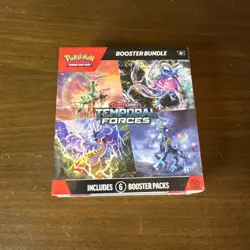Pokemon TCG Scarlet & Violet Temporal Forces Booster Bundle (6 Packs) SEALED - Image 1
