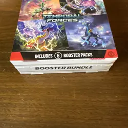 Pokemon TCG Scarlet & Violet Temporal Forces Booster Bundle (6 Packs) SEALED - Image 2