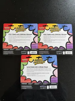 Pokemon TCG Ascended Heroes Two Pack Blister Bundle X3 SEALED FAST SHIPPING ✅🚚 - Image 2