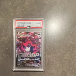 Pokemon Eternatus VMAX Ultra Rare Full Art Holo Lost Origin TG22/TG30 PSA 10 - Image 1