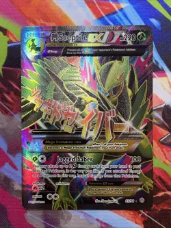 🔥 Mega M Sceptile EX Full Art Holo 85/98 XY Ancient Origins NM Pokemon Card 🔥 - Image 1