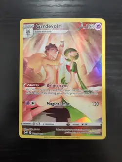 2022 Pokemon Gardevoir TG05/TG30 Silver Tempest Trainer Gallery Holo - Image 1