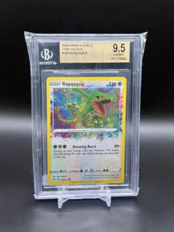 Pokemon Vivid Voltage Rayquaza Amazing Rare 138/185 Beckett BGS 9.5 Gem Mint - Image 1